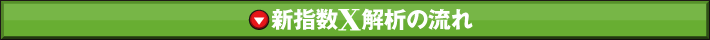 新指数X解析の流れ